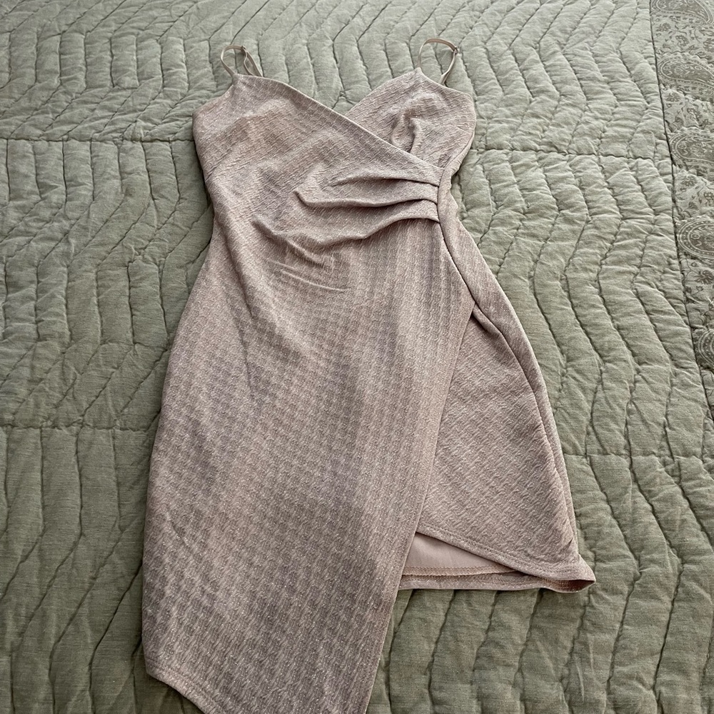 light pink sparkly dress